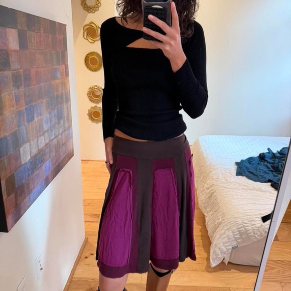 Prana Dresses & Skirts - Prana Women's Skirt in Rich Purple and Brown